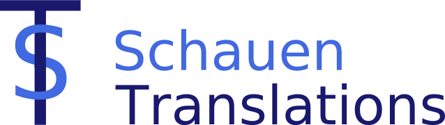 Schauen Translations Logo, 17 KB